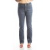 Zeme Organics Denim Slim Fit Whiskers Jeans - For Women